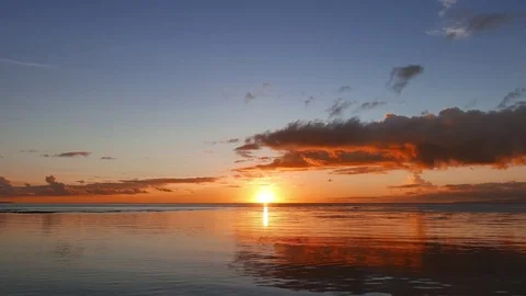 Colorful Sunrise Stock Footage 77149929