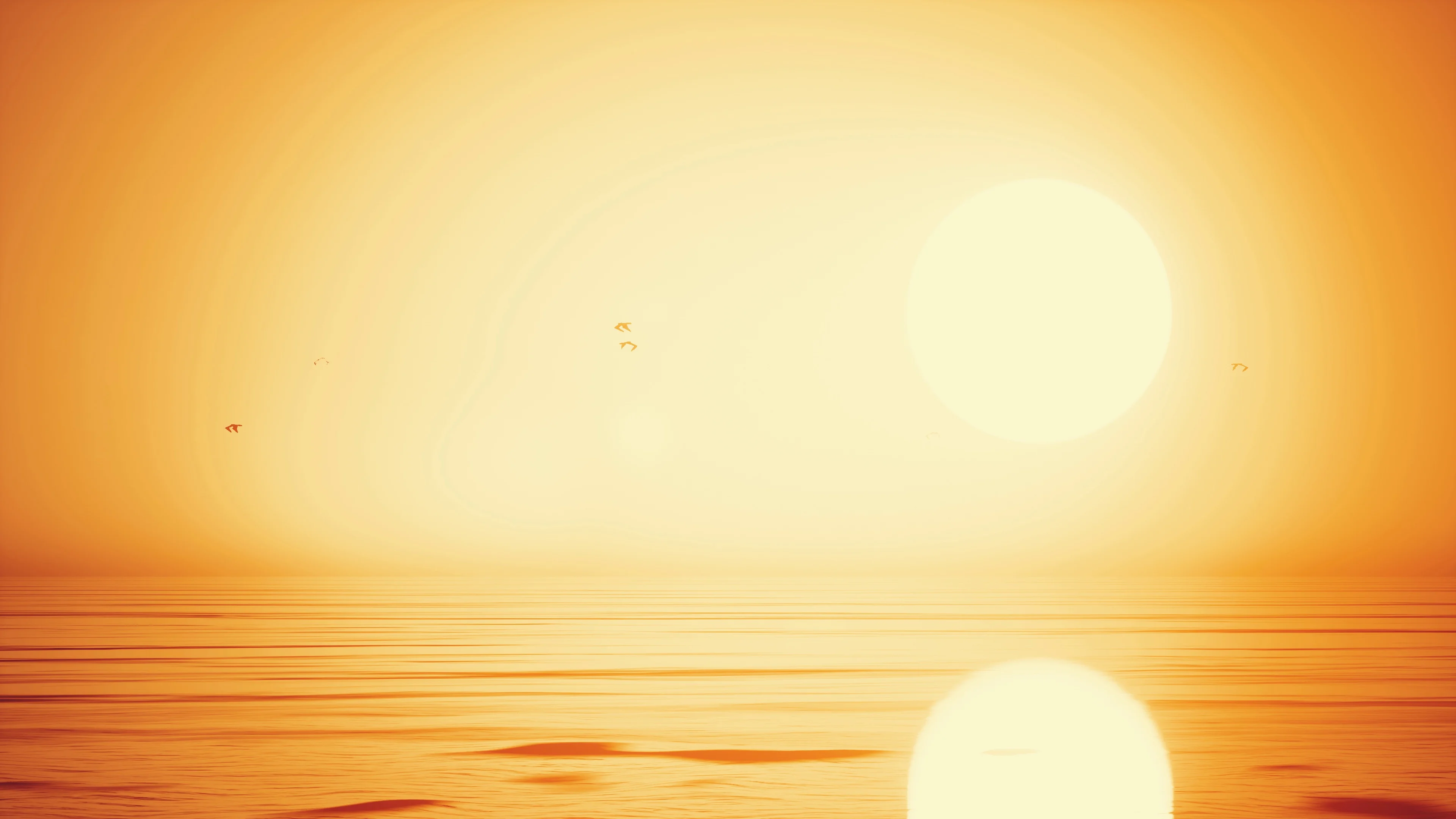 Với nền màu vàng sáng của mặt trời mọc/lặn, bạn sẽ được chứng kiến một thế giới đầy sắc màu và sống động. Nếu yêu cầu phong cách của bạn là sự độc đáo và lấp lánh thì đây chính là cảnh quan đẹp nhất để bạn thể hiện niềm đam mê đó.