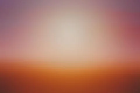 Colorful Sunset Gradient Vector Background,Simple form and blend of color spaces Stock Illustration