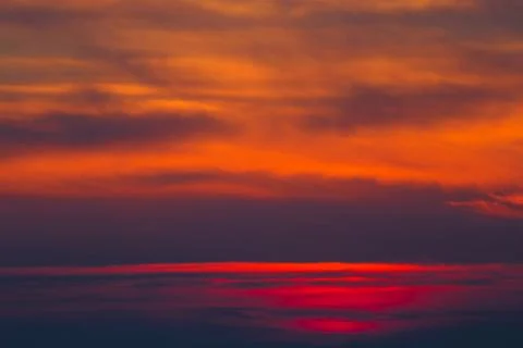 Colorful sunset Stock Photos