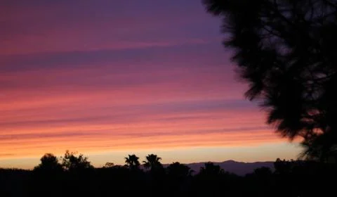 Colorful Sunset Stock Photos