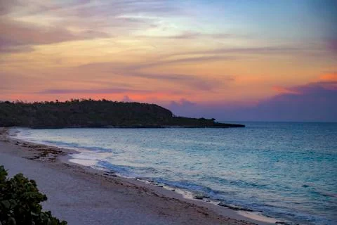Colorful sunset Foto stock