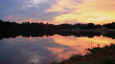 Colorful Sunset Timelapse Vídeo Stock 12177908