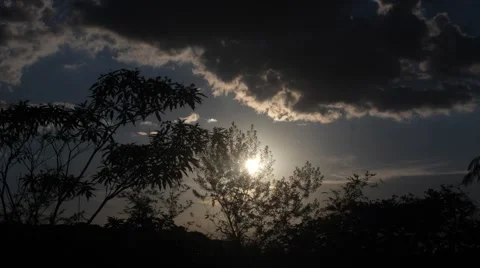 Colorful sunset timelapse Stock Footage 44751862