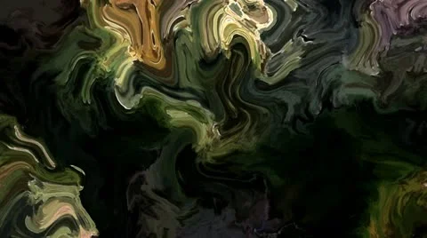 Colorful surface distorted movements Stock Footage 11468613