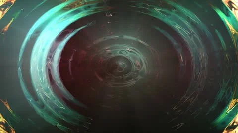 Colorful surface ripples with rays of light 스톡 동영상 11318848