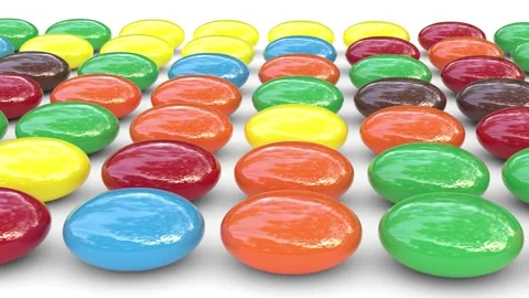 Colorful sweet candy Stock Footage 319025383