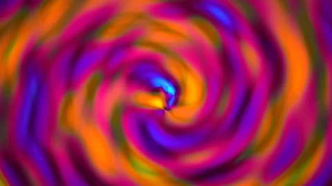 Colorful swirl pattern in abstract design Stock Footage 340382898