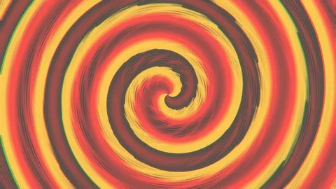 Colorful swirl pattern creates a vibrant visual effect in abstract art Illustrazione stock