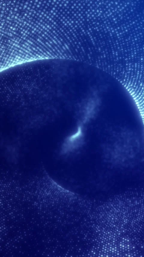 Colorful swirling blue patterns form captivating abstract designs Stock Footage 311804693