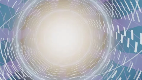 Colorful swirling pattern with light effects Stock Footage 337411542