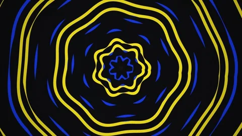 Colorful swirling patterns create a hypnotic visual effect Stock Footage 339494884