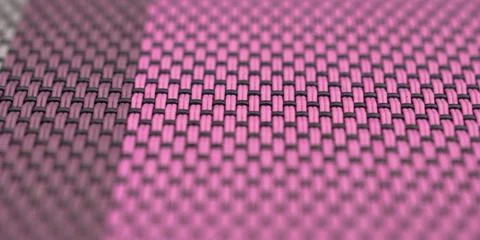 The colorful table-cloth with regular pattern Stock Photos