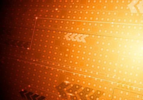 Colorful technical background Illustrazione stock