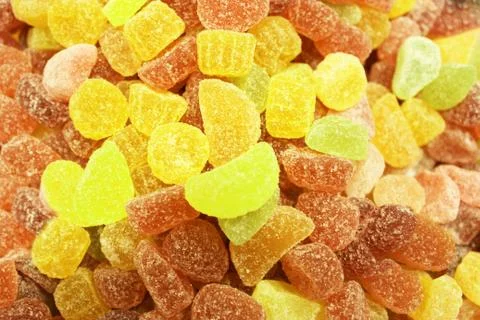 Colorful texture using as background. A lot of sweets. Background 3d rendering Stock Photos