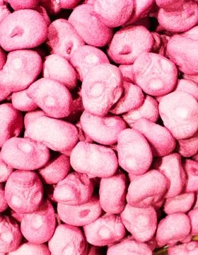Colorful texture using as background. A lot of sweets. Background 3d rendering Stock Photos