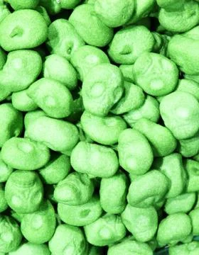 Colorful texture using as background. A lot of sweets. Background 3d rendering Stock Photos