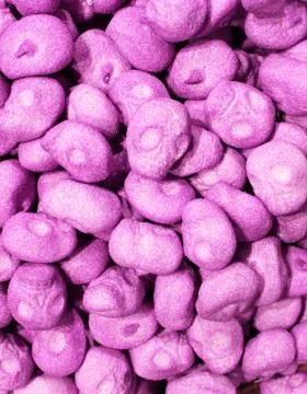 Colorful texture using as background. A lot of sweets. Background 3d rendering Stock Photos