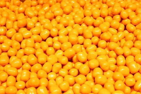 Colorful texture using as background. A lot of sweets. Background 3d rendering Stock Photos