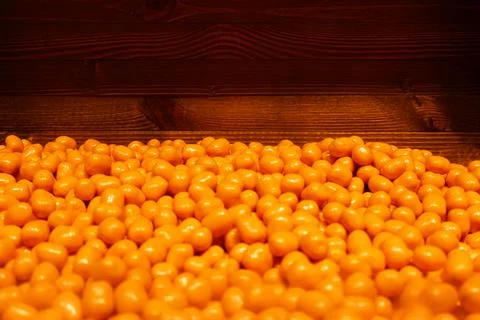 Colorful texture using as background. A lot of sweets. Background 3d rendering Stock-Fotos