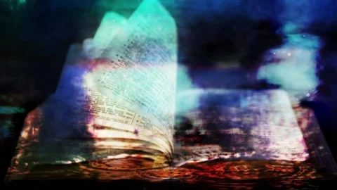 Colorful Textured Bible Motion Background Stock Footage 140141090