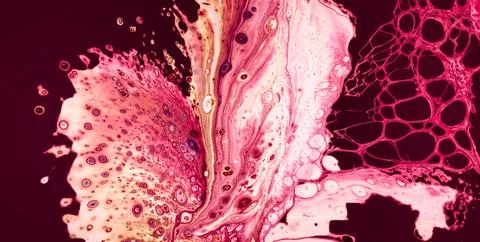 Colorful Textures and Patterns with a Touch of Gold Paint Stock Illustration