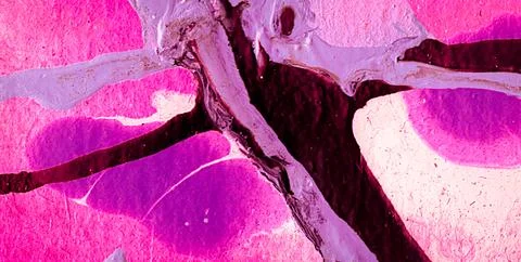 Colorful Textures and Patterns with a Touch of Gold Paint Stock Illustration