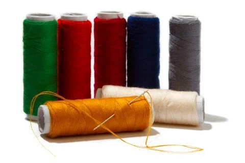 Colorful thread 写真素材