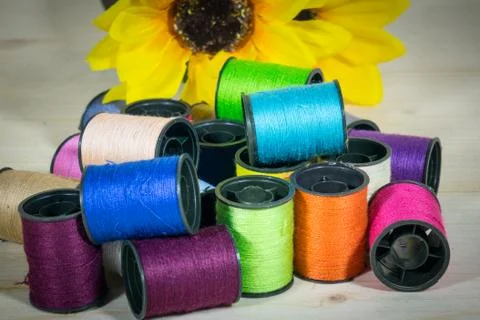 Colorful thread Stock-Fotos