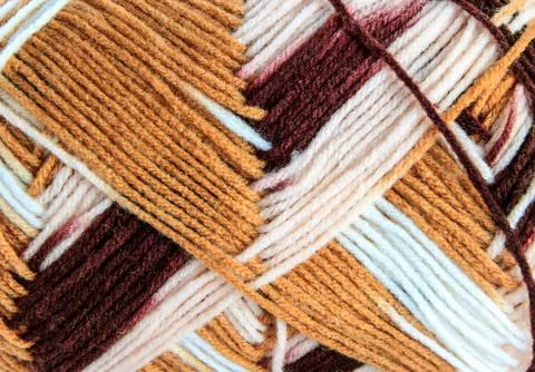 Colorful thread in yarn Stock Photos