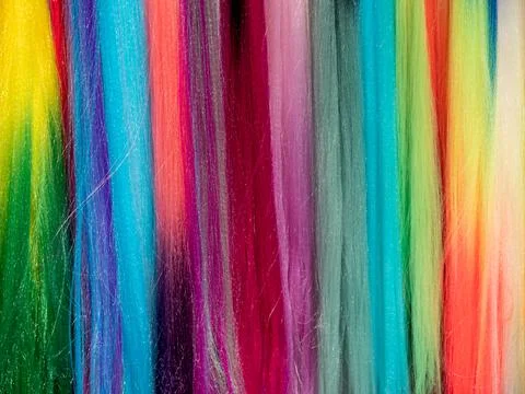 Colorful threads background texture pattern Stock Photos