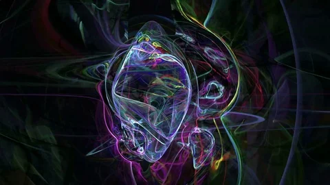 Colorful threads pattern abstract motion background Stock Footage 71001623