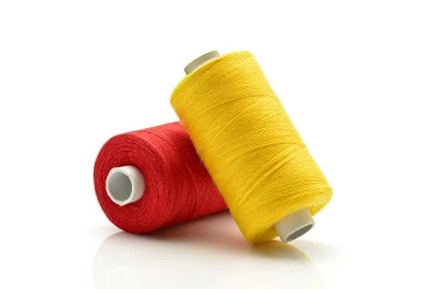 Colorful threads Stock Photos