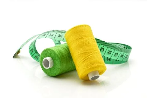 Colorful threads Stock Photos