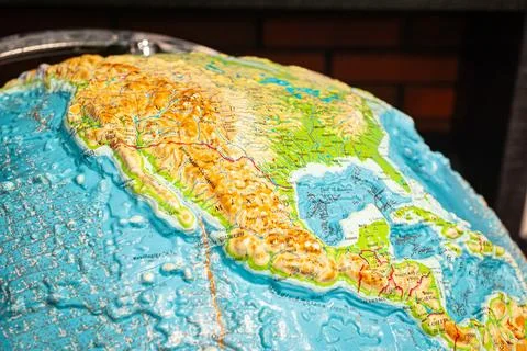Colorful Three dimensional Globe Stock Photos