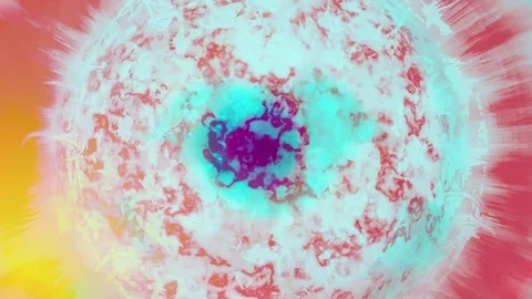 Colorful Tie Dye Abstract Pattern Swirl motion background Video stock 124273882