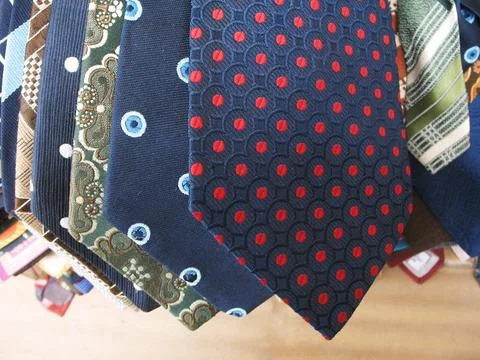 Colorful Ties Stock Photos