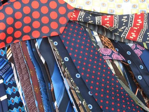 Colorful Ties Stock Photos