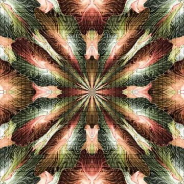 Colorful tile able seamless pattern design イラスト素材