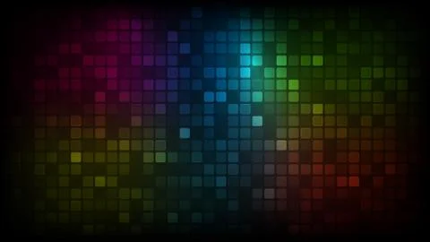 Colorful tile vector abstract background width lights Ilustração Stock
