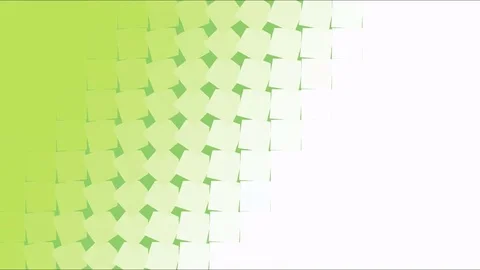 Colorful Tiled Background Transition Animation - Loop Green Stock Footage 84411452