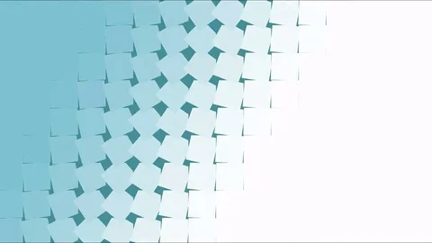 Colorful Tiled Background Transition Animation - Loop Blue Stock Footage 84411602