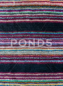 Colorful towel texture as a background Stock Photos