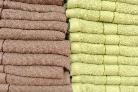 Colorful towels pattern Foto stock