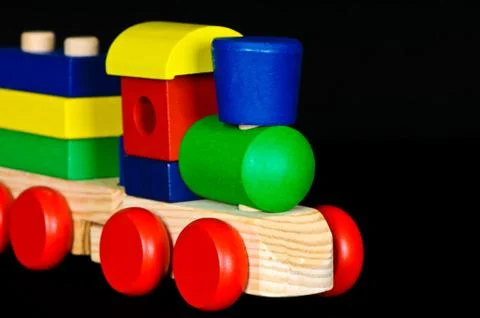 Colorful Train Stock Photos