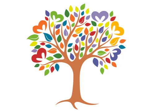 Colorful Tree Logo Stock Illustration