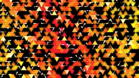 Colorful Triangle Background Animation Red Stock Footage 36303377
