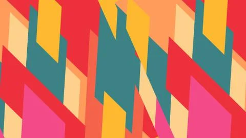 Colorful triangle background. Geometric patternbackground 库存插图