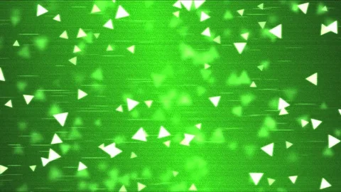 Colorful Triangle Motion Particle Background Animation - Loop Green 스톡 동영상 71831504
