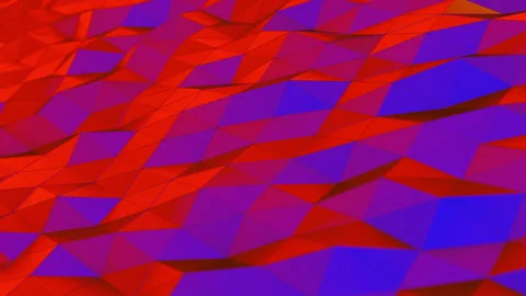 Colorful Triangles Edges Loop Stock-Footage 270825129